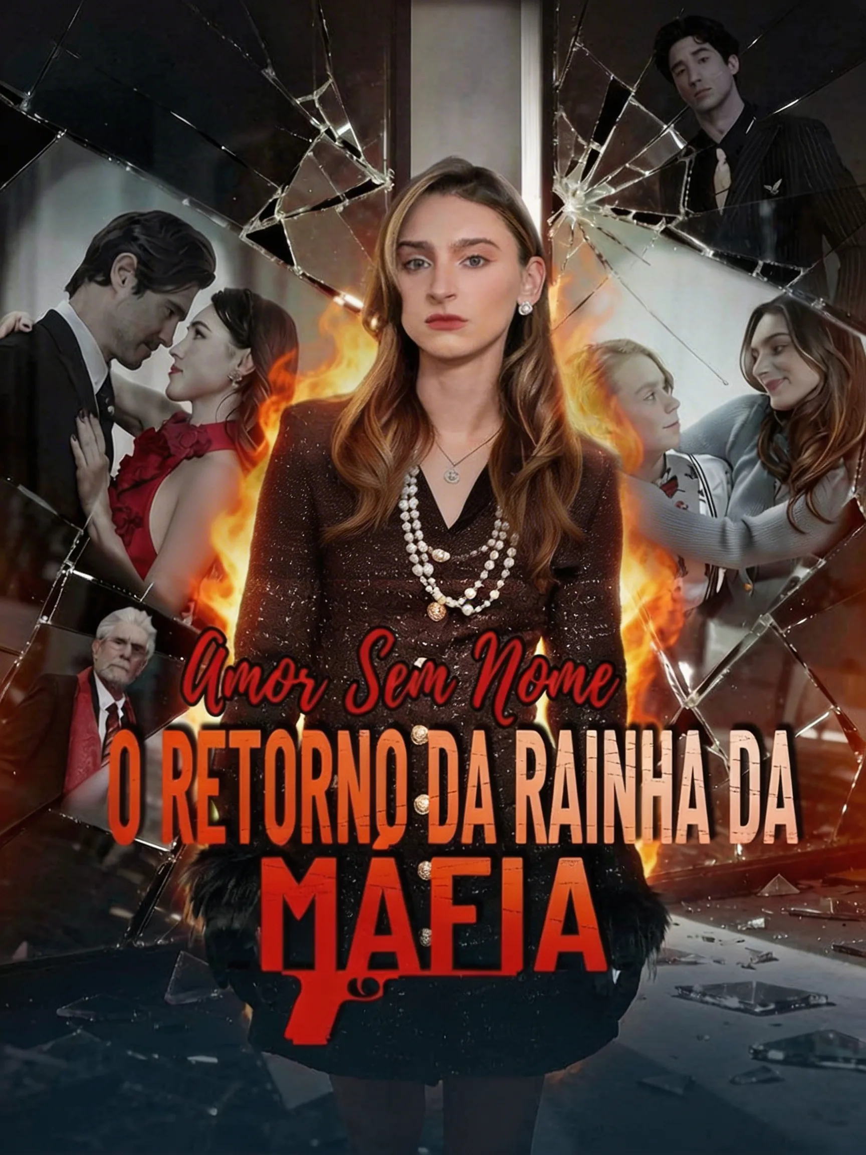 Capa de Amor Sem Nome: O Retorno da Rainha da Máfia
