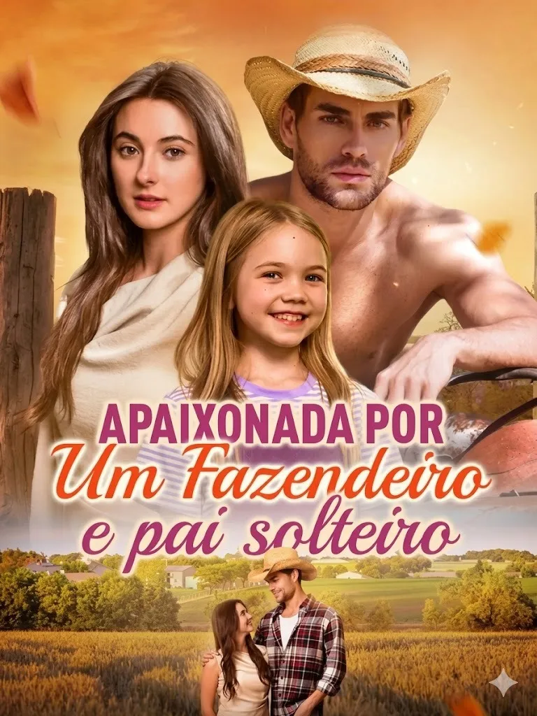 Capa de Apaixonada por um Fazendeiro e Pai Solteiro - (Apaixonada por um Solteiro e Pai Fazendeiro) (Um Fazendeiro e Um Pai Solteiro)