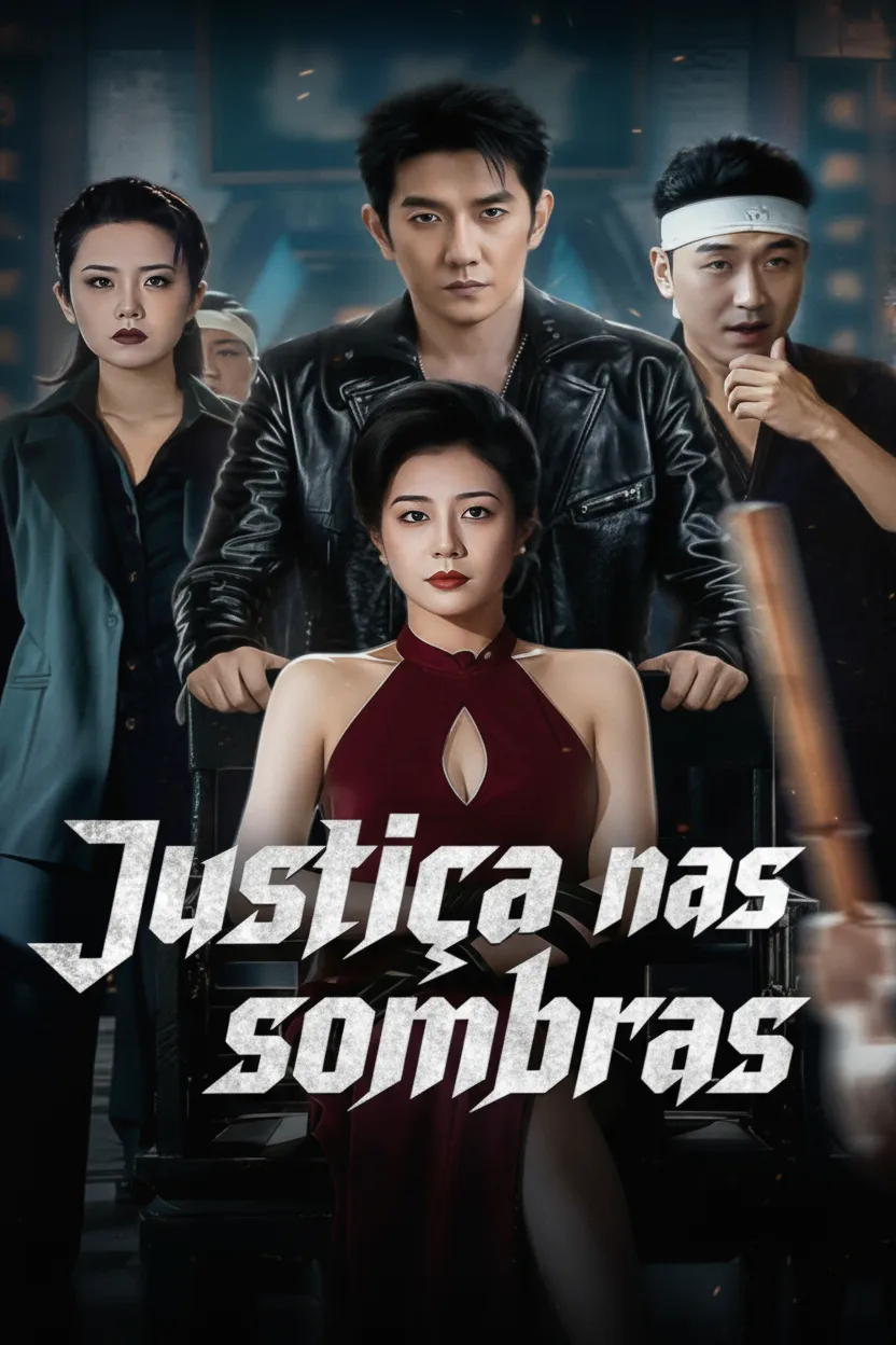 Capa de Justiça nas Sombras