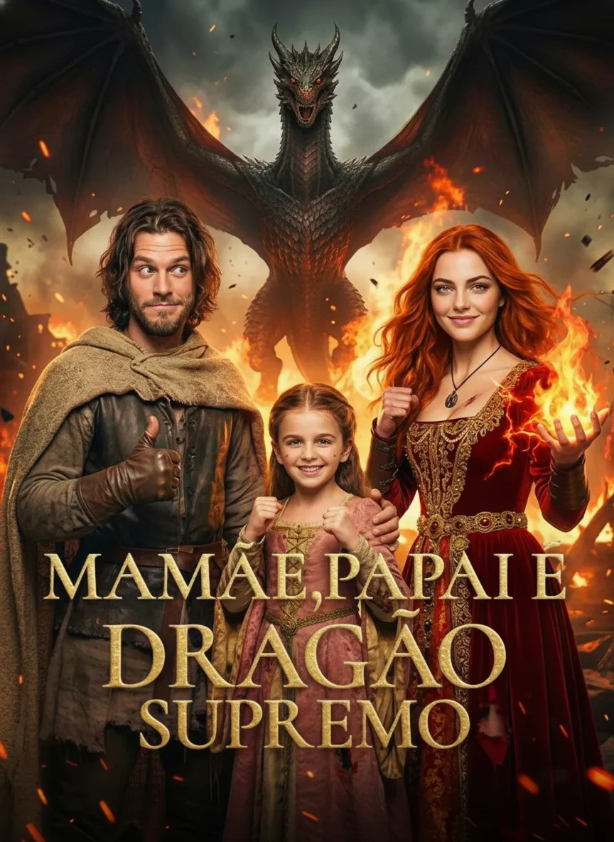 Capa de Mamãe, Papai É Dragão Supremo