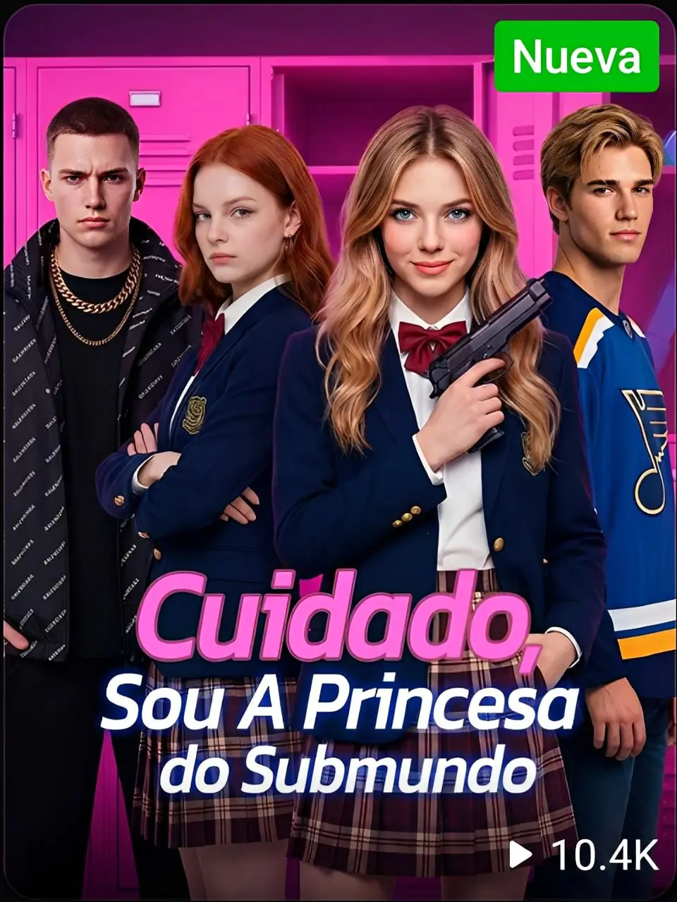 Capa de Cuidado Eu Sou A Princesa Do Submundo