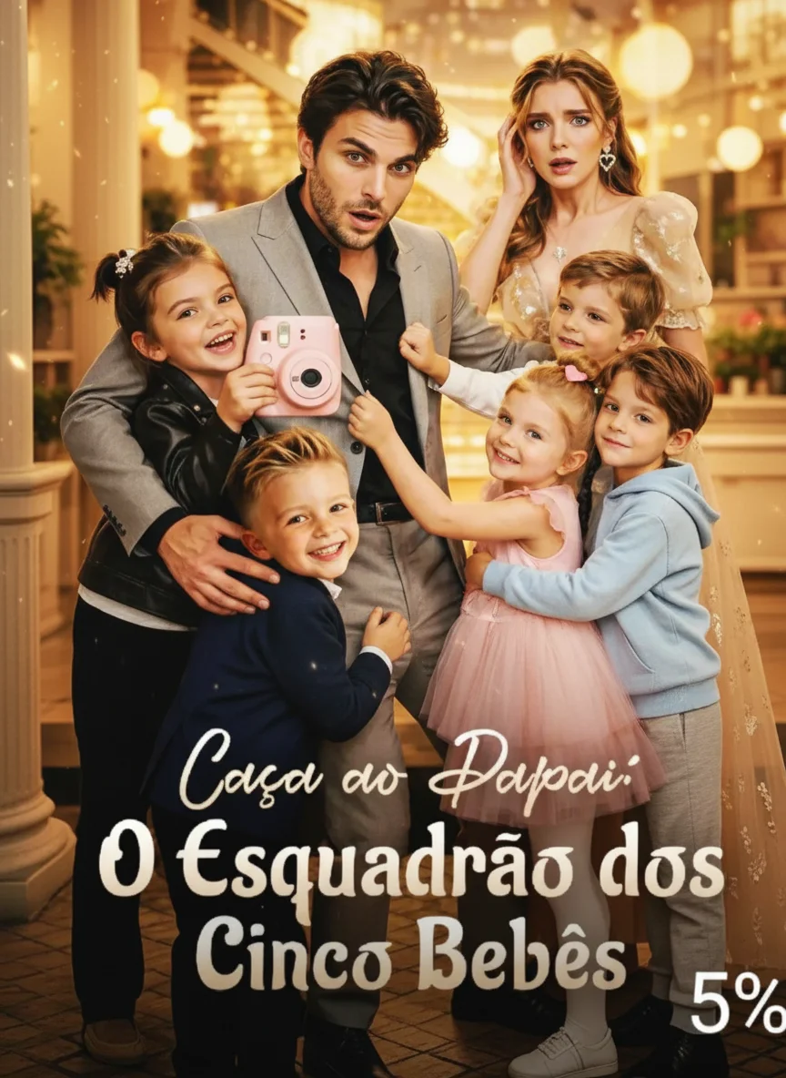 Capa de Caça Ao Papai: Esquadrão Dos Cinco Bebês