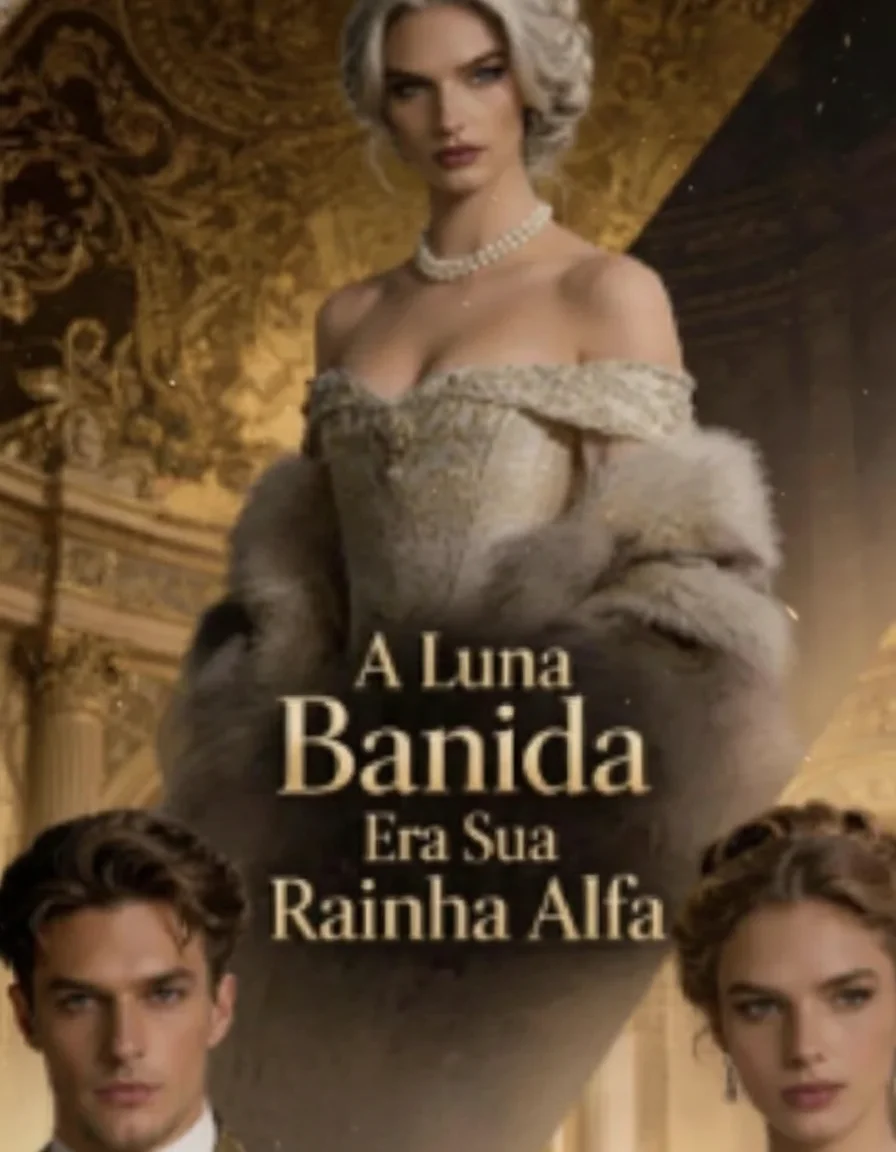 Capa de A Luna Banida Era Sua Rainha Alfa