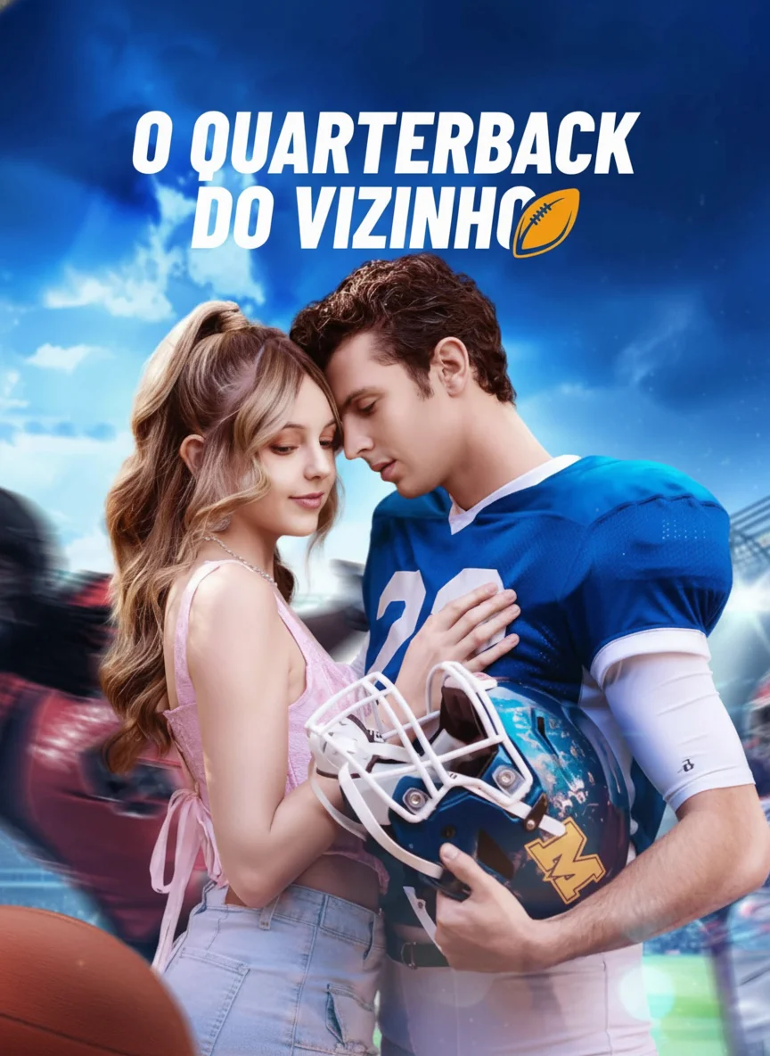 Capa de O Quarterback Do Vizinho (The Quarterback Next Door)