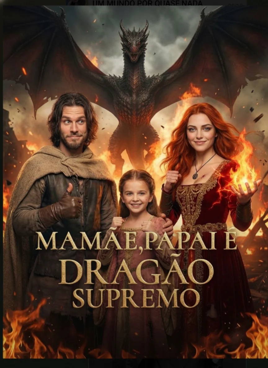 Capa de Mamãe, Papai É Dragão Supremo