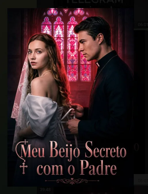 Capa de Meu Beijo Secreto Com O Padre