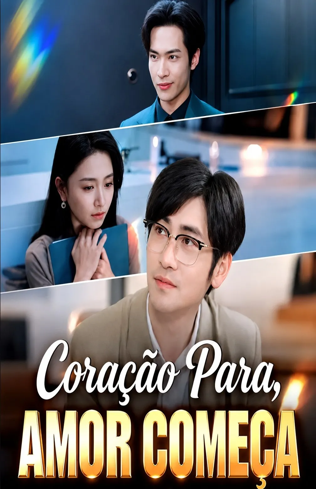 Capa de Coração Para, Amor Começa