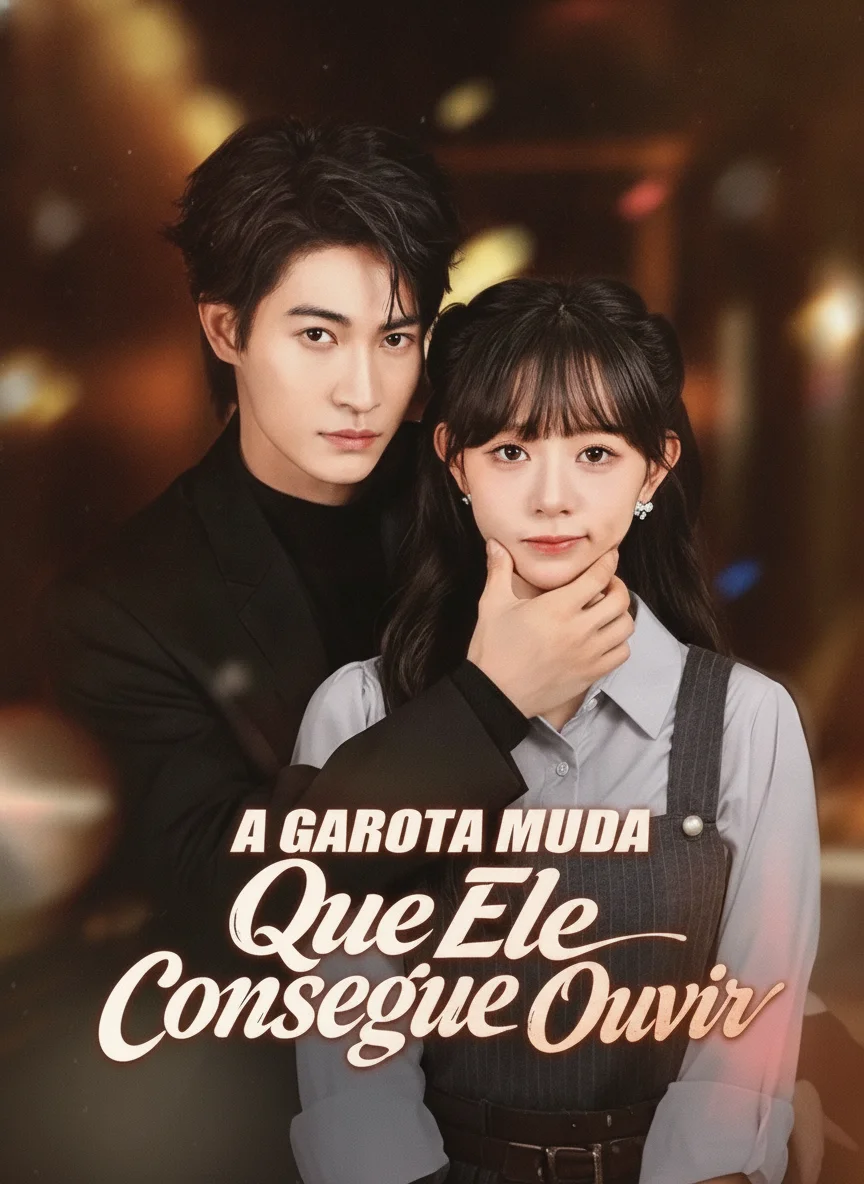 Capa de A Garota Muda Que Ele Consegue Ouvir