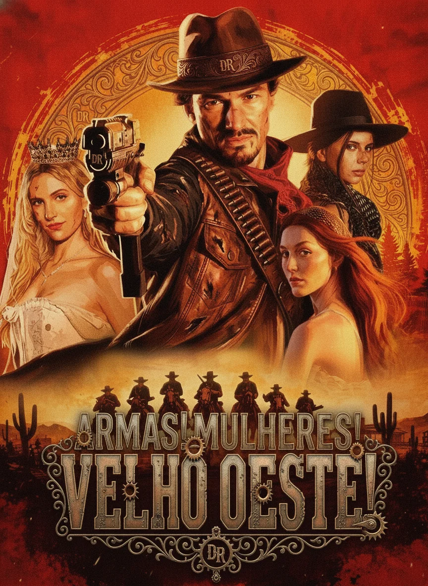 Capa de Armas! Mulheres! Velho Oeste!