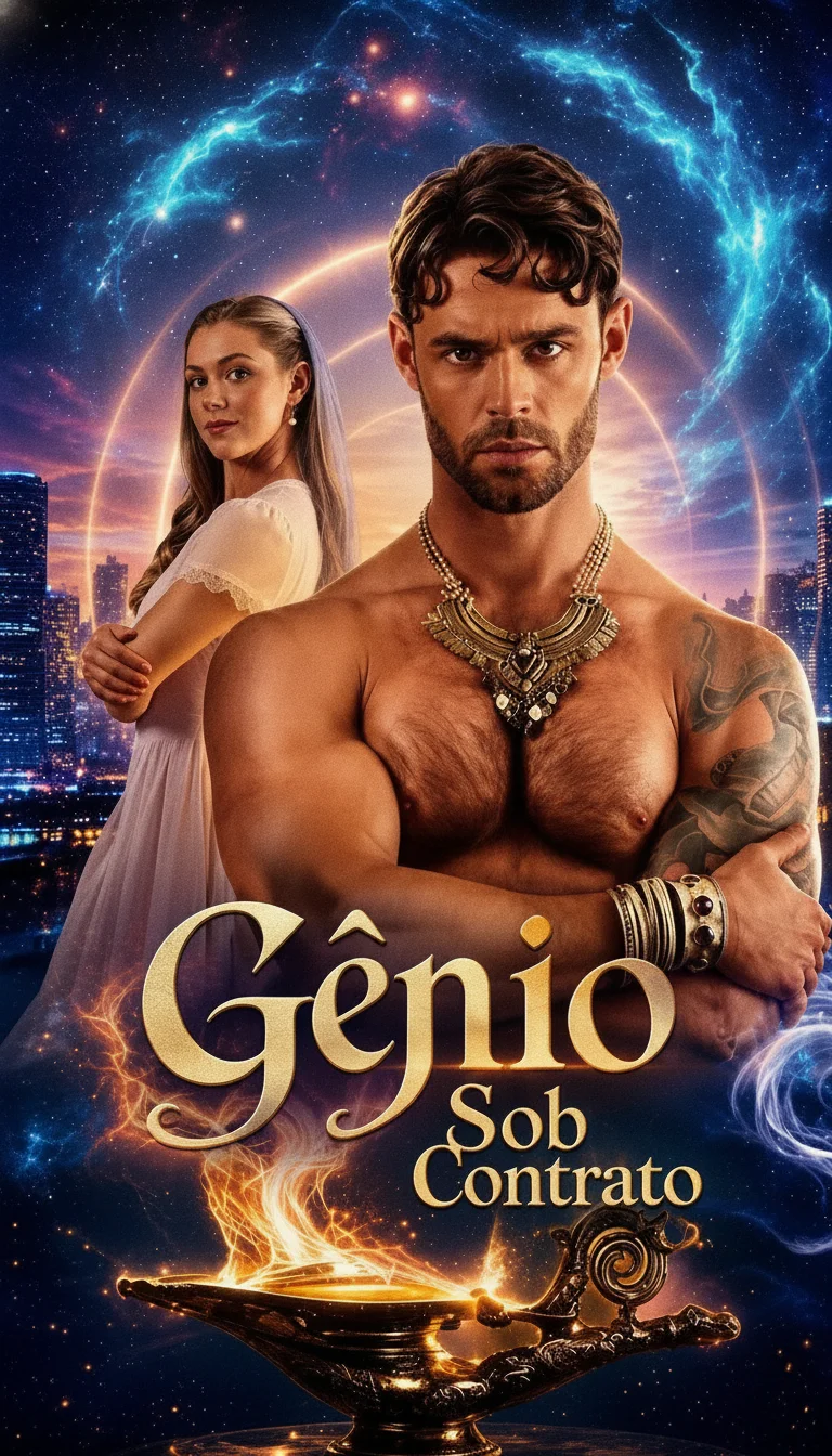 Capa de Gênio Sob Contrato (Djin Under Contract)