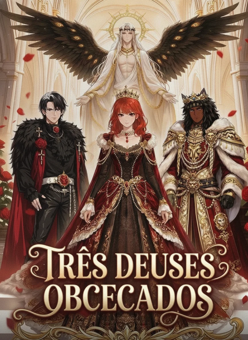 Capa de Três Deuses Obcecados