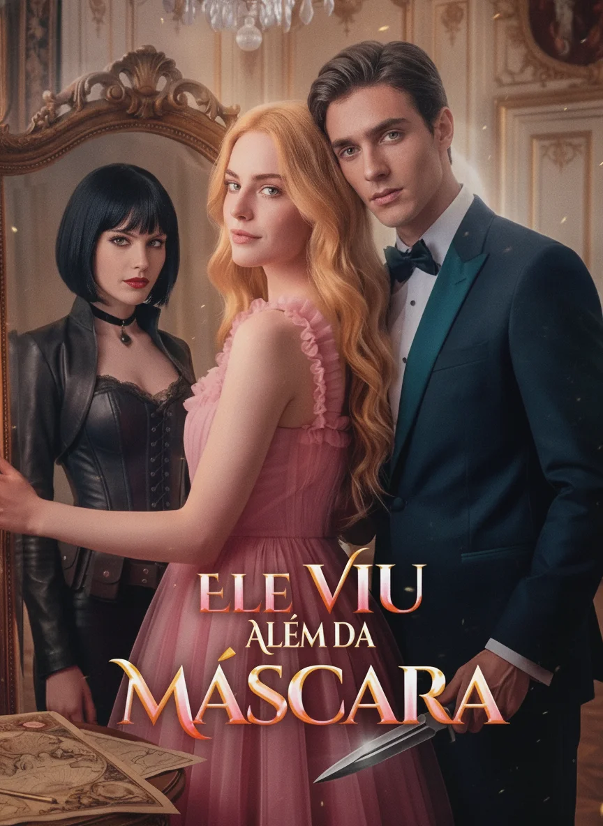 Capa de Ele Viu Além Da Máscara