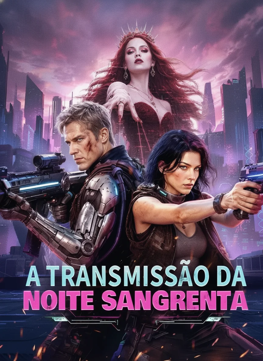 Capa de A Transmissão Da Noite Sangrenta
