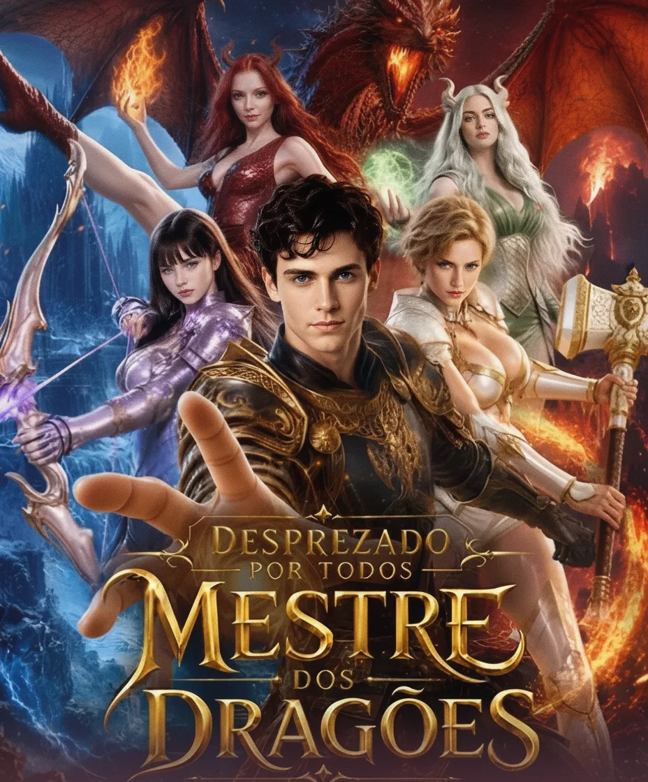 Capa de Desprezado Por Todos Mestre Dos Dragões