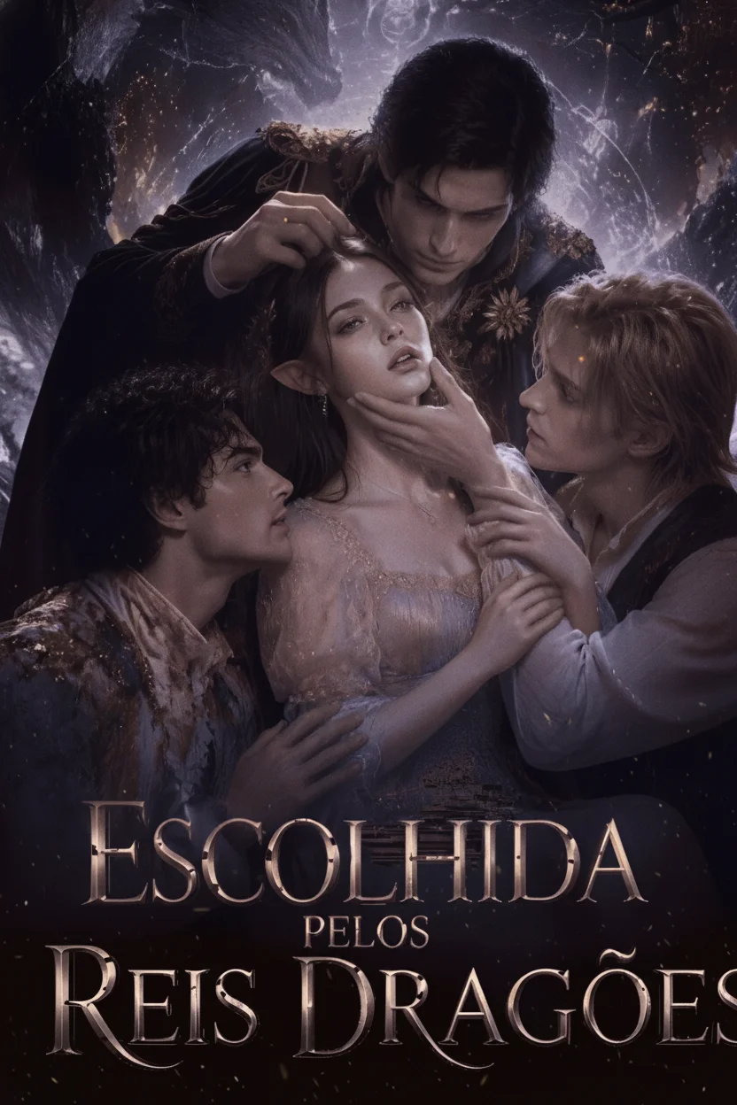 Capa de Escolhida Pelos Reis Dragões (Chosen by the Dragon Kings)