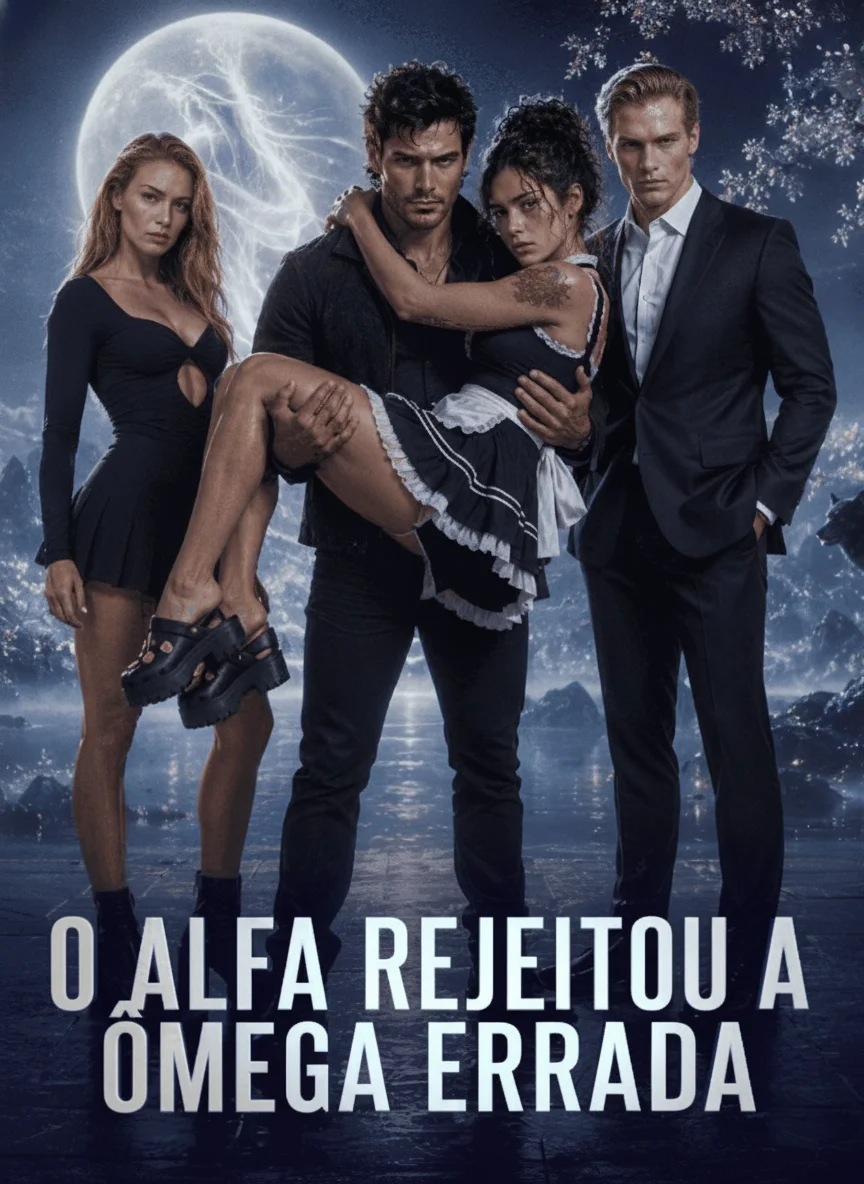 Capa de O Alfa Rejeitou a Ômega Errada
