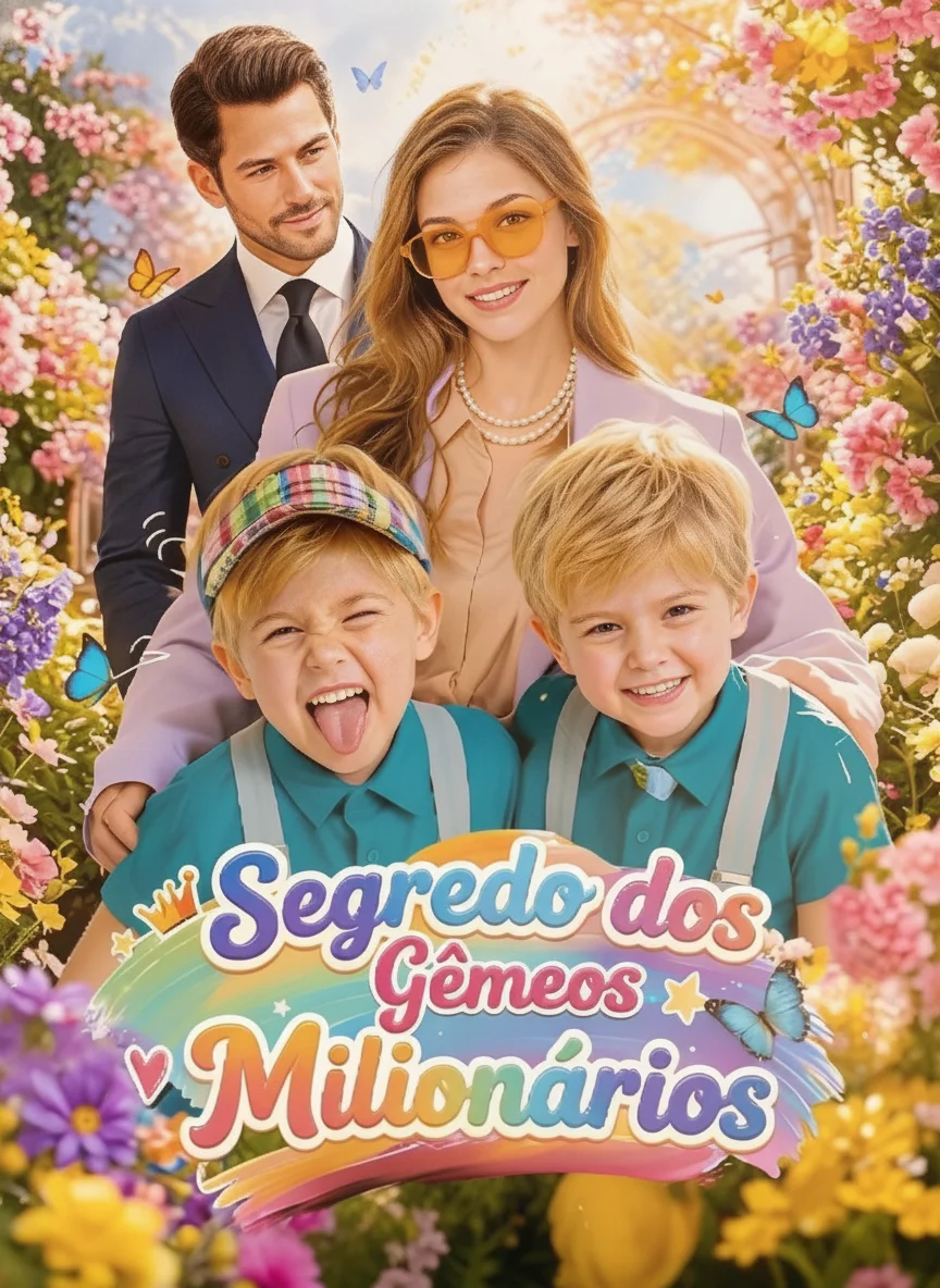 Capa de Segredo Dos Gêmeos Milionários