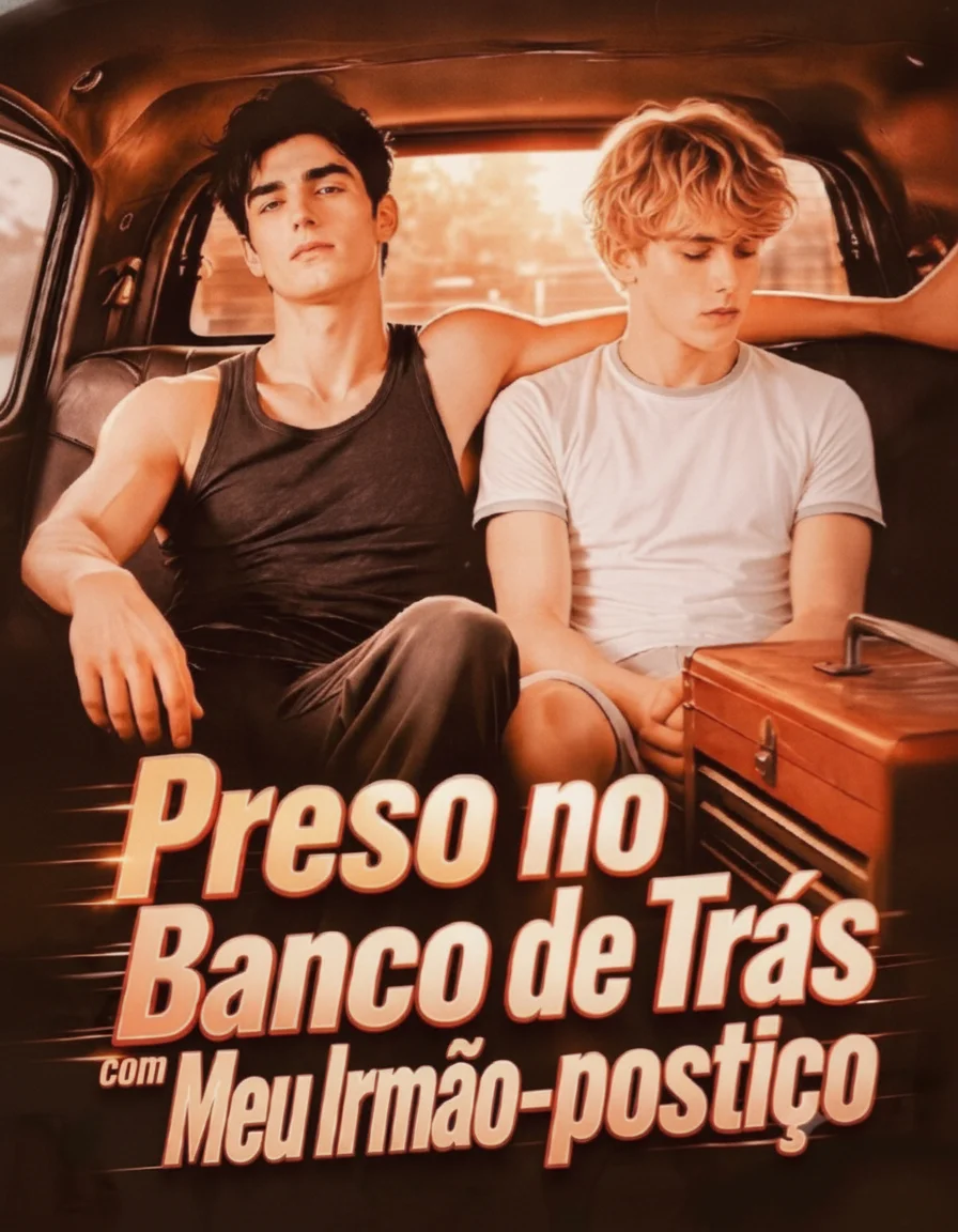 Capa de Preso no Banco de Trás Com Meu Irmão Postiço