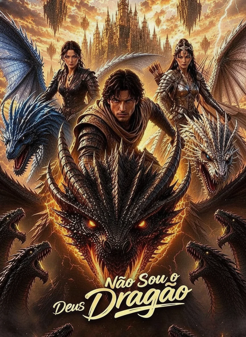 Capa de Juro Que Não Sou o Deus Dragão