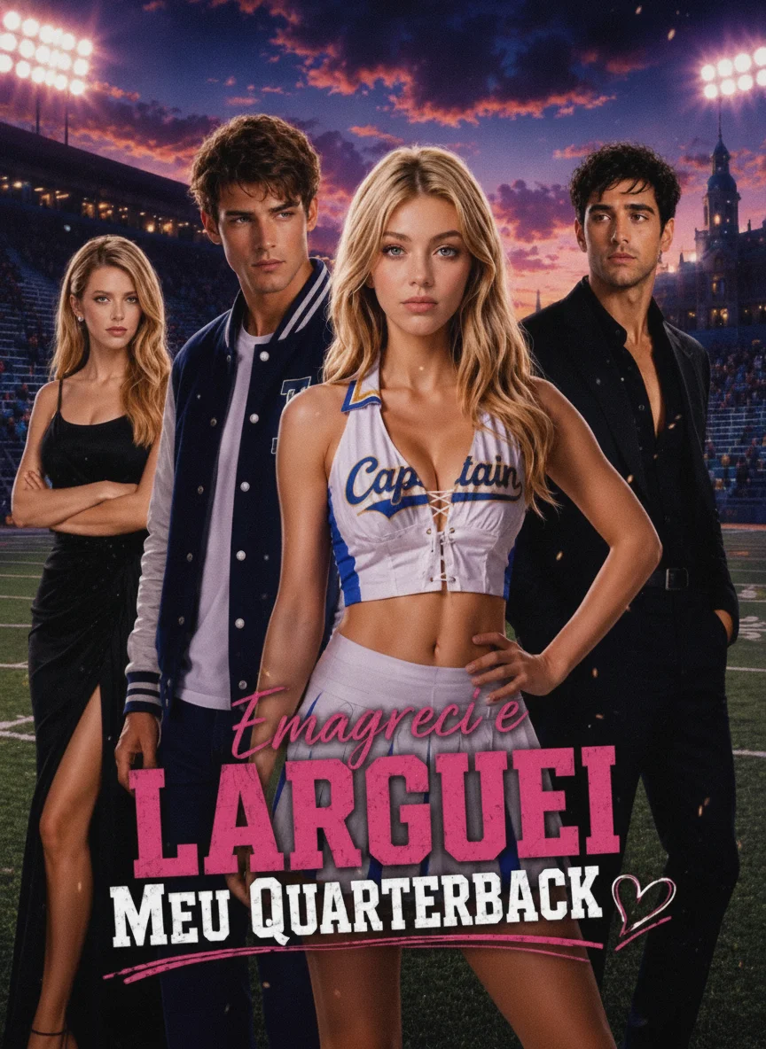 Capa de Emagreci e Larguei Meu Quarterback