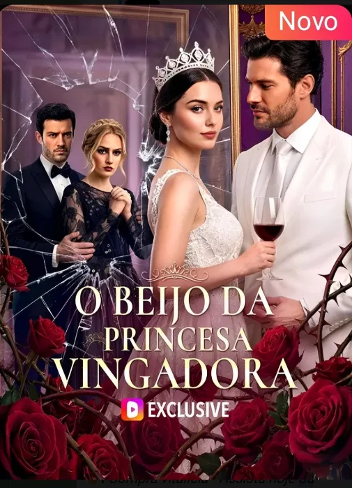 Capa de O Beijo da Princesa Vingadora