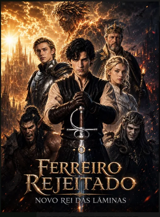 Capa de Ferreiro Rejeitado Novo Rei Das Lâminas