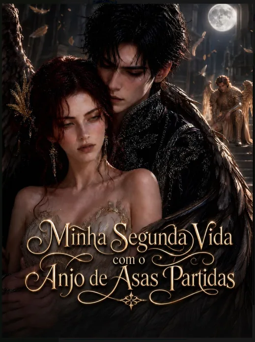 Capa de Minha Segunda Vida Com o Anjo de Asas Partidas