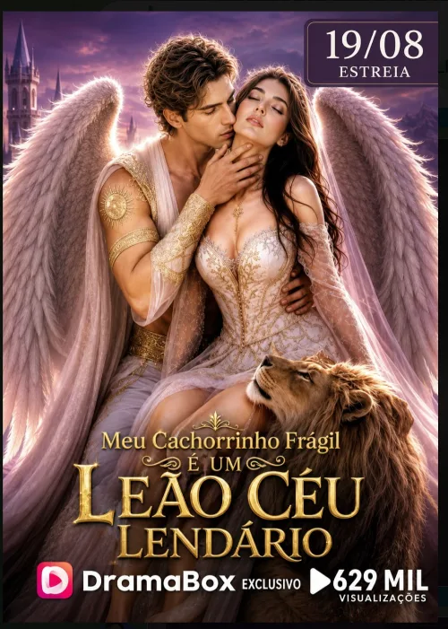 Capa de Meu Cachorrinho Frágil É Um Leão Céu Lendário (Meu Cãozinho Fraco É Um Leao Alado Lendário)