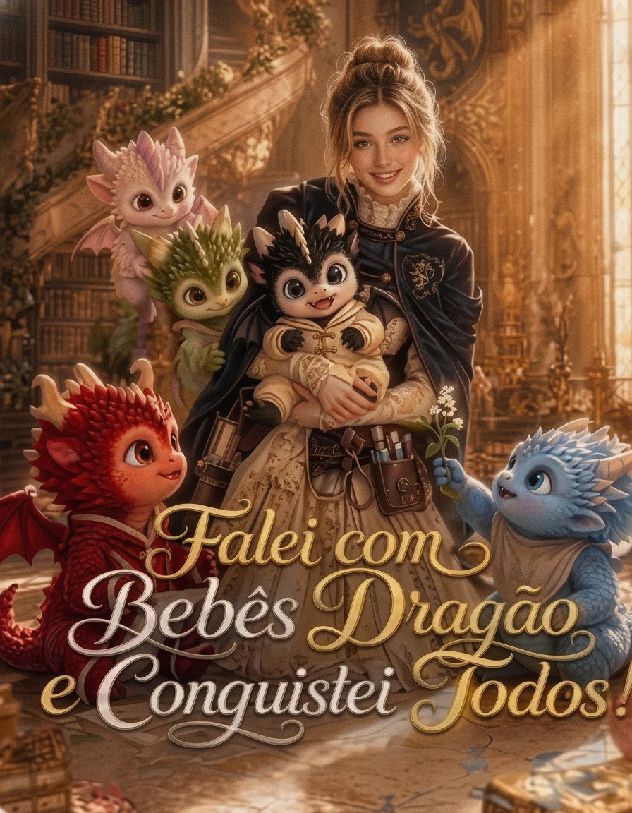 Capa de Falei com Bebês Dragão e Conquistei Todos!