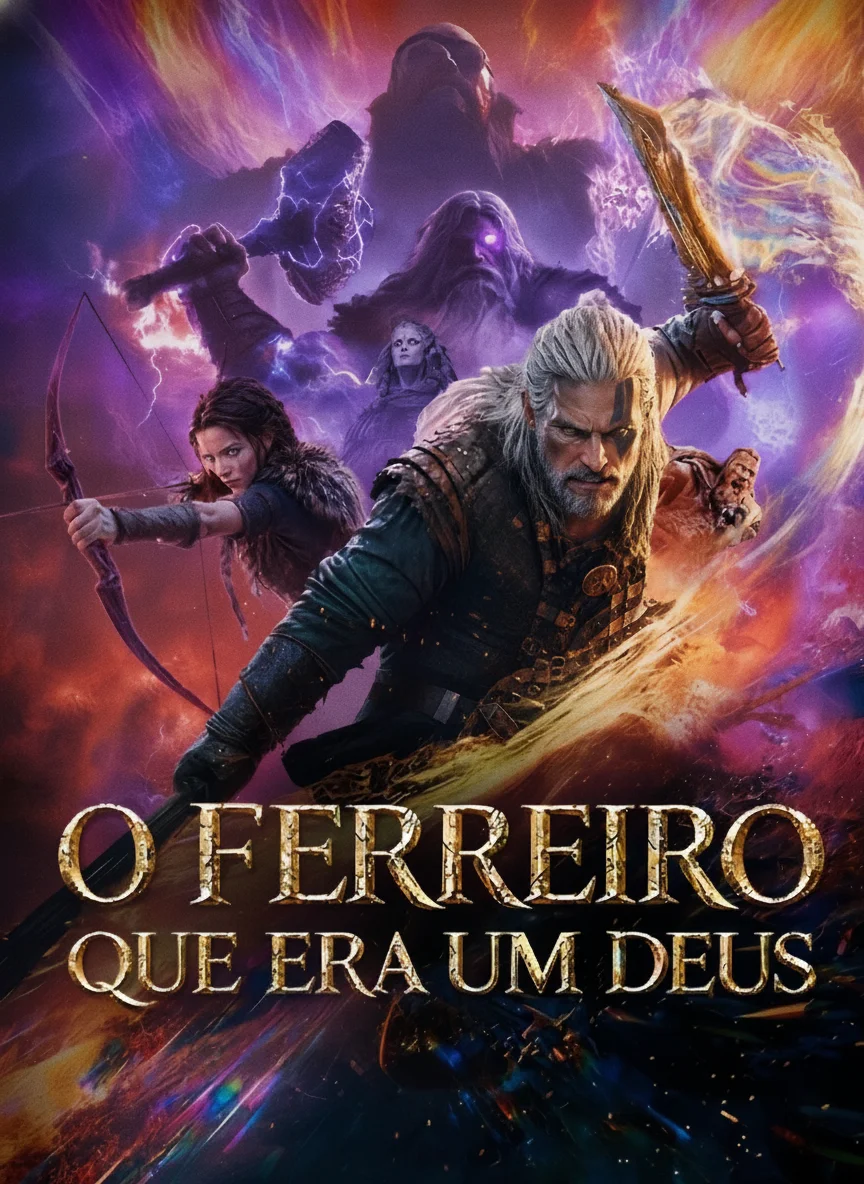 Capa de O Ferreiro Que Era Um Deus