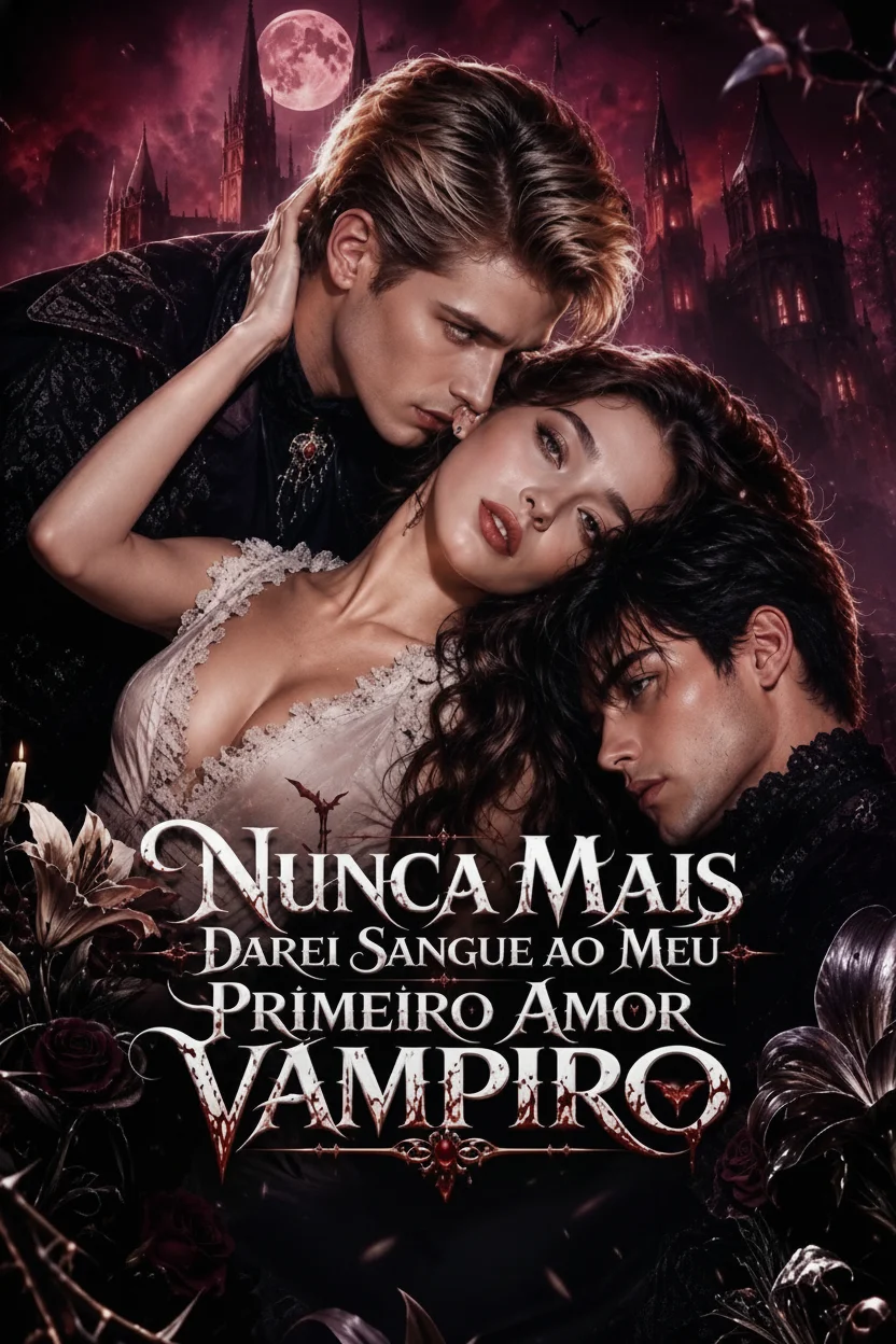 Capa de Nunca Mais Darei Sangue ao Meu Primeiro Amor Vampiro