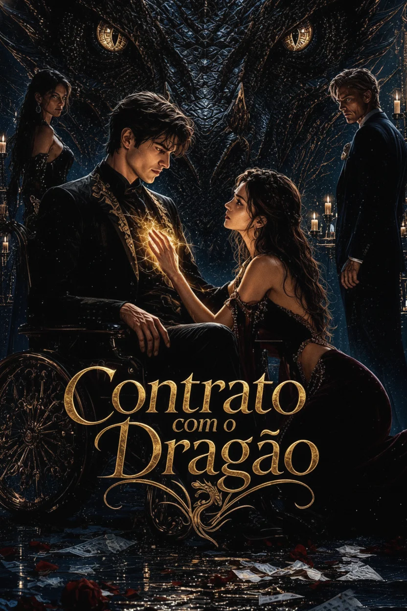 Capa de Contrato com o Dragão (The Dragon's Contract)