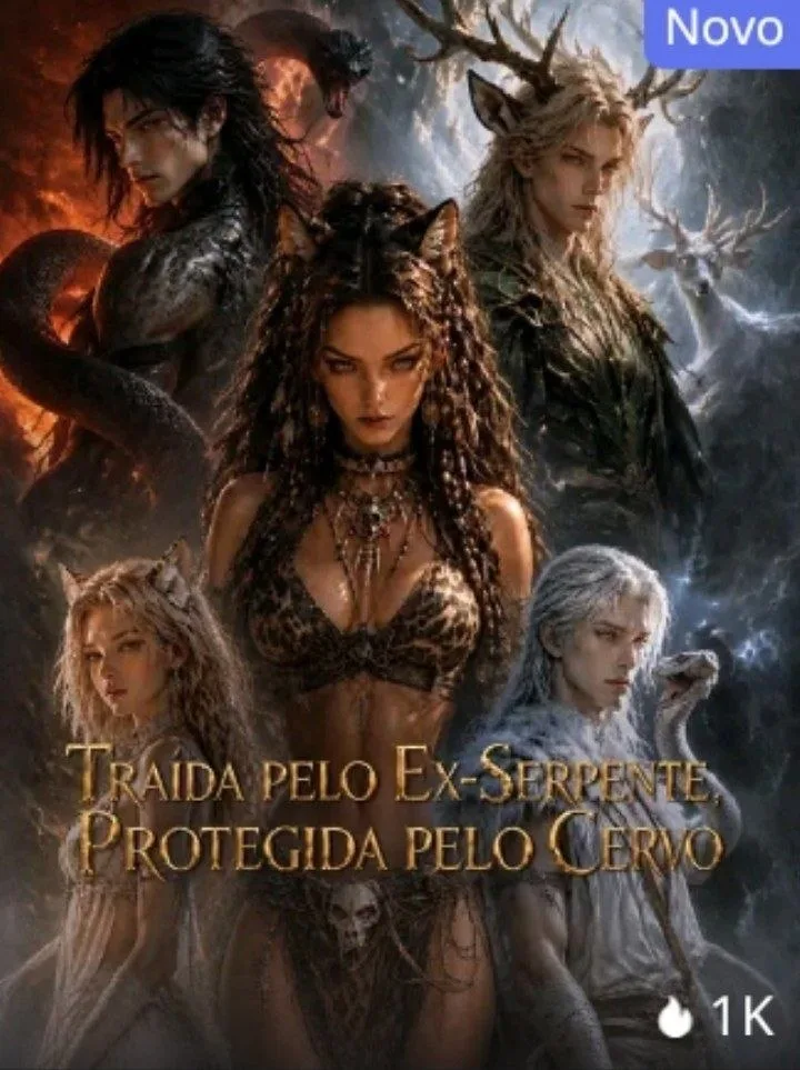 Capa de Traída pelo Ex-Serpente, Protegida pelo Cervo