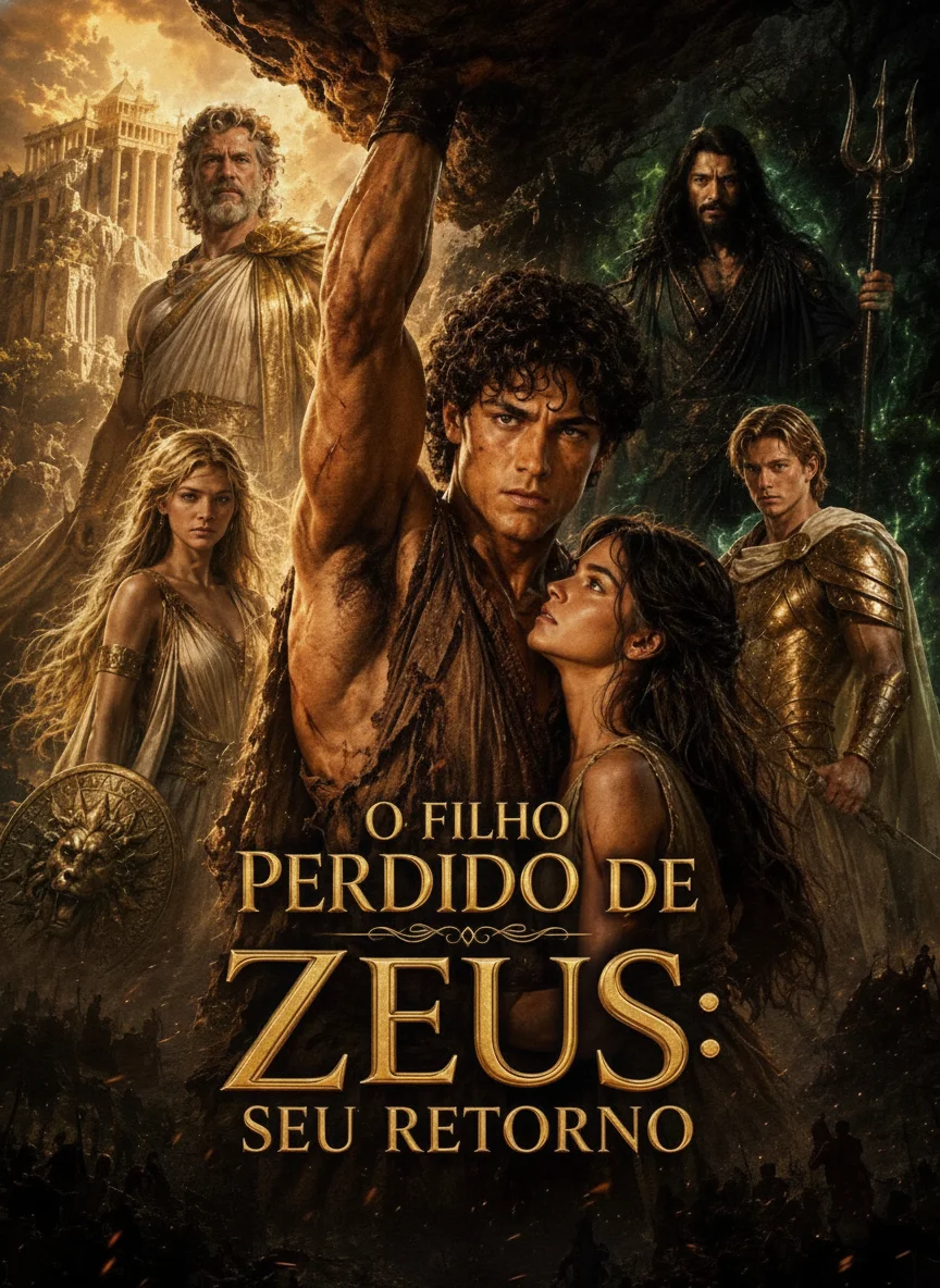 Capa de O Filho Perdido de Zeus: O Retorno Triunfal