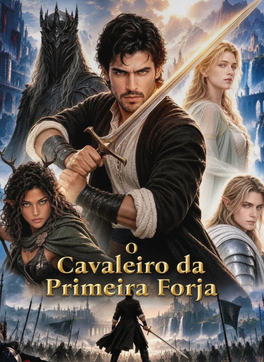 Capa de O Cavaleiro da Primeira Forja - (The First Forge Knight)
