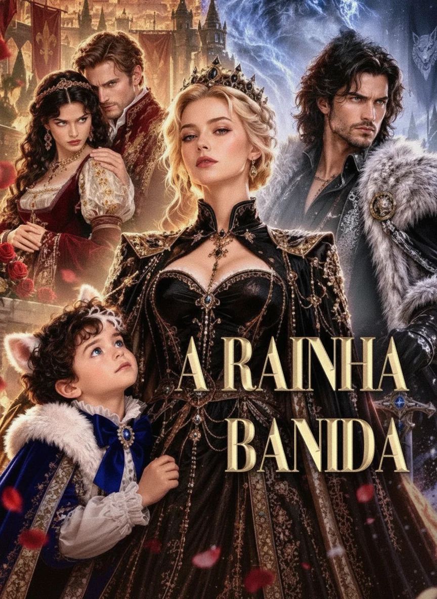 Capa de A Rainha Banida
