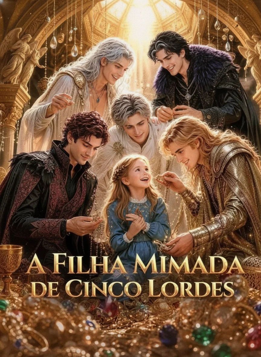 Capa de A Filha Mimada de Cinco Lordes